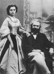 Карл и Дженни Маркс, 1866 г.