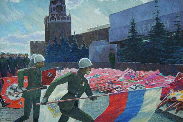 Н.М.Терехов. Парад Победы 24 июня 1945 года.